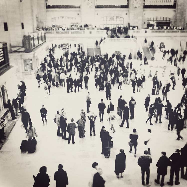 'Grand Central station', photograph by artist and creative Jamie Berry